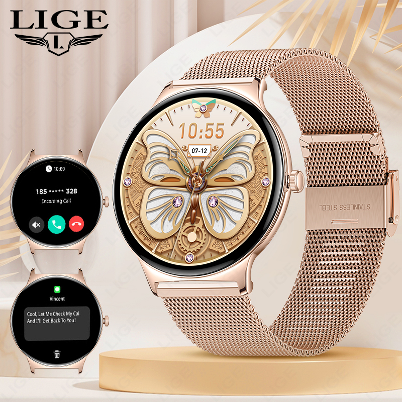 Smartwatch Latest Watches For Women - LIGE 2026 Ultra-thin Smart Watch Women