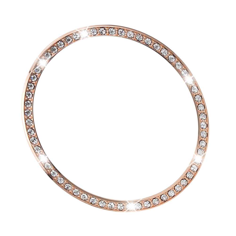 Smartwatch I Watches - Shiny Metal Bling Watch Bezel Ring