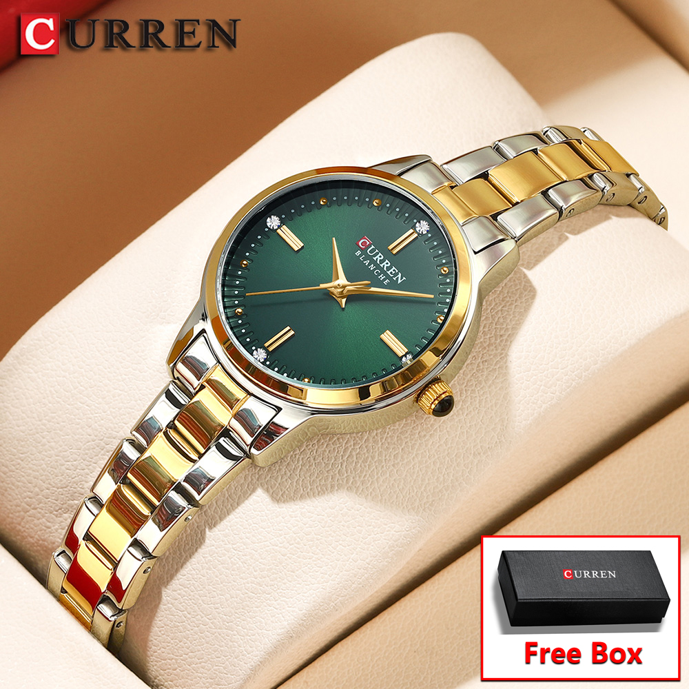 Watch Es - CURREN Women's Stainless Steel Strap Watch