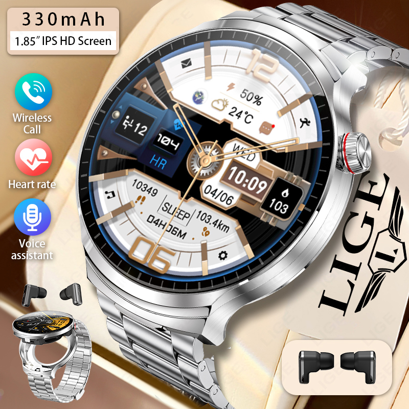 Smartwatch Noise Watches For Men - New Smart Watch Men TWS 2-in-1