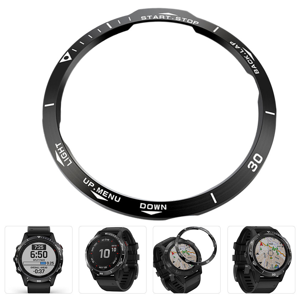 Smartwatch Ring Watches - 1Pcs Watch Bezel Ring Stainless Steel