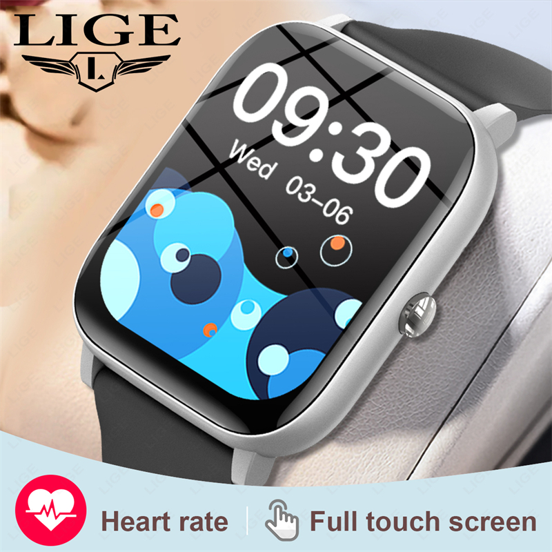 Smartwatch Latest Watches For Women - LIGE 1.85 Screen Smart Watch Women