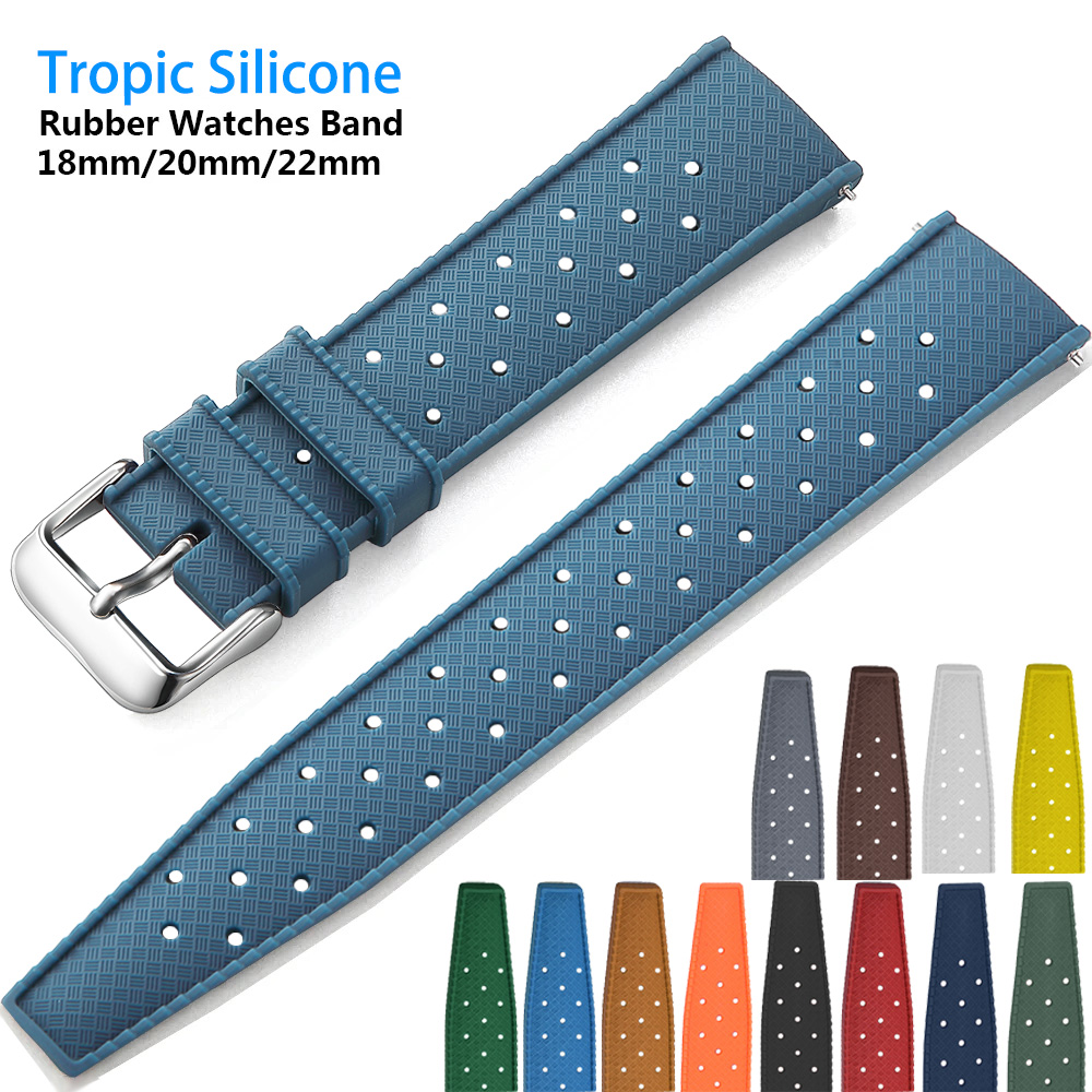 Citizen Watches Smartwatch - Tropical Silicone Watch Band Quick Release