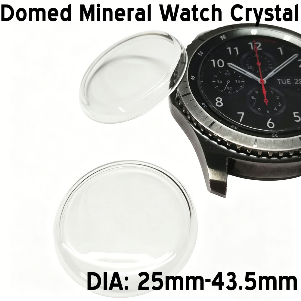 Watch Crystal Replacement - 25mm- 43.5mm Lid Shaped High Domed