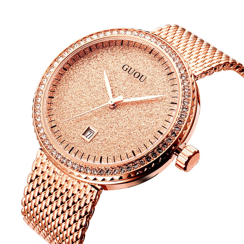 Guou Fashion Simple Mesh Retro - مراجعة Mesh Stainless Strap وسعره