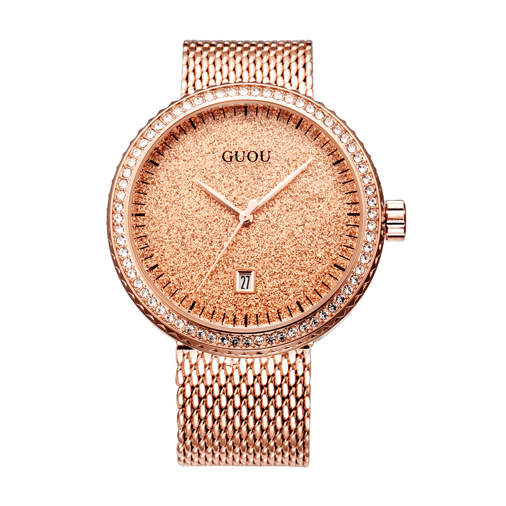 Guou Fashion Simple Mesh Retro - مراجعة Mesh Stainless Strap وسعره