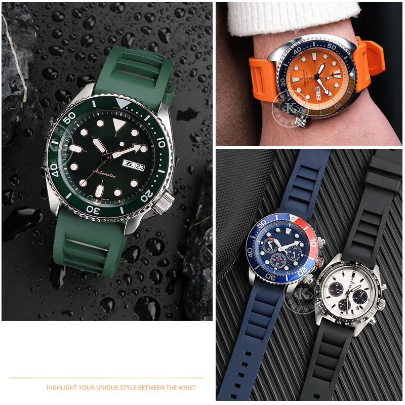 New Fluorine rubber Strap for  - مراجعة Citizen Watches Smartwatch وسعره