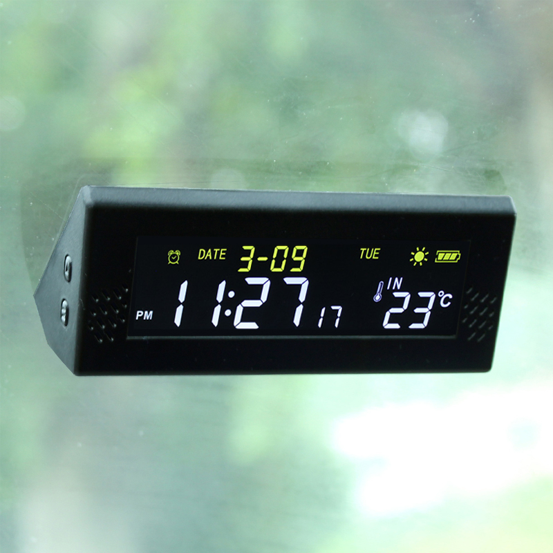 Solar Windshield Car Digital C - مراجعة Smartwatch Watches Digital وسعره