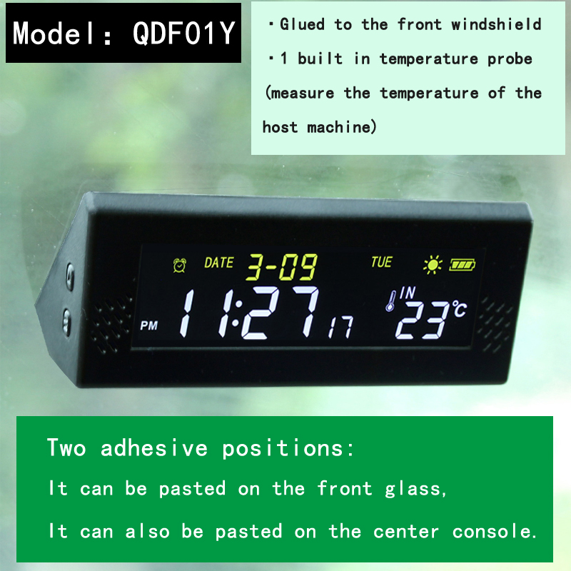 Solar Windshield Car Digital C - مراجعة Smartwatch Watches Digital وسعره