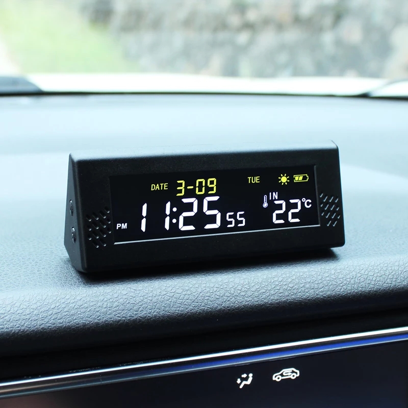Solar Windshield Car Digital C - مراجعة Smartwatch Watches Digital وسعره
