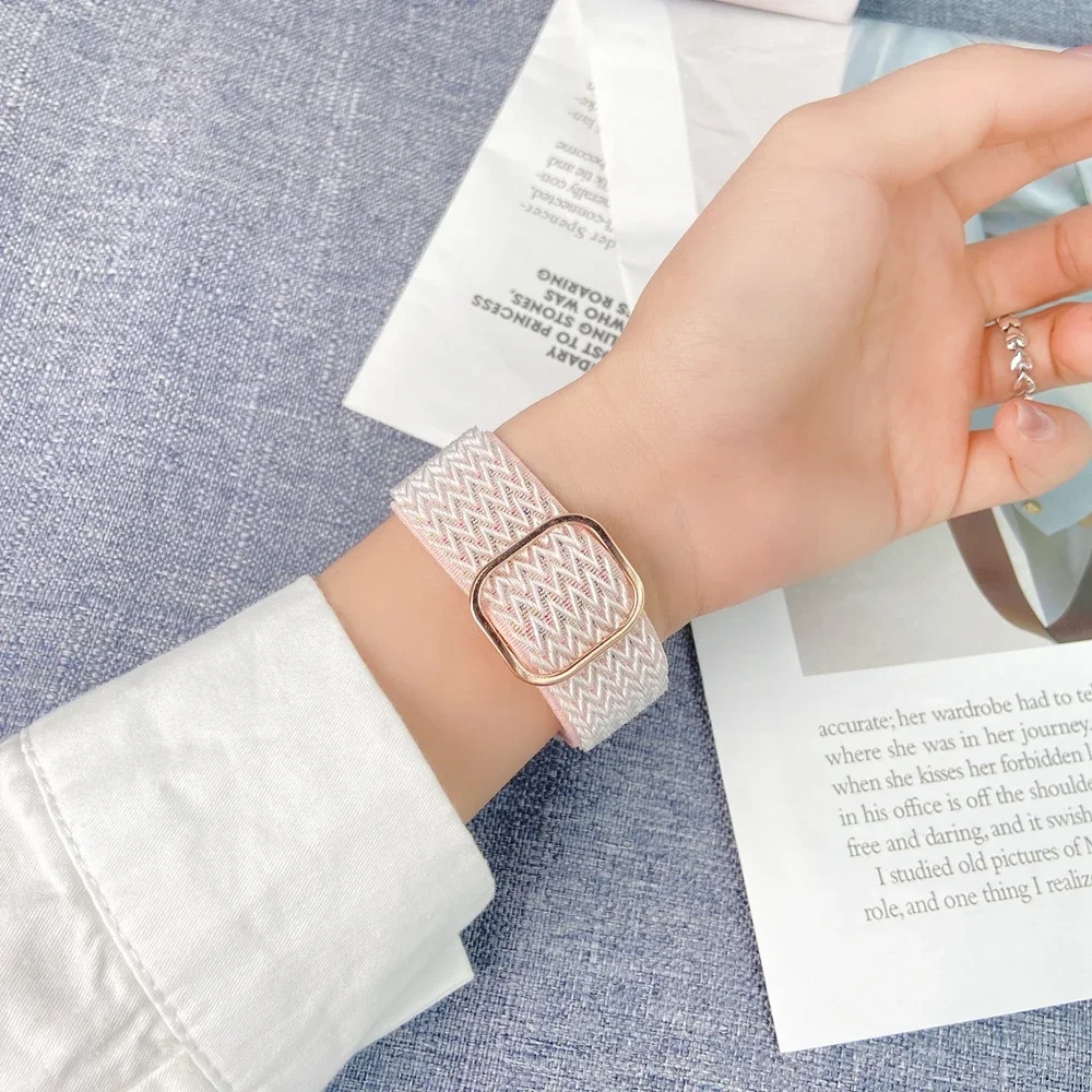 Elastic Shiny strap For Samsun - مراجعة Smartwatch Samsung Watches For Women وسعره
