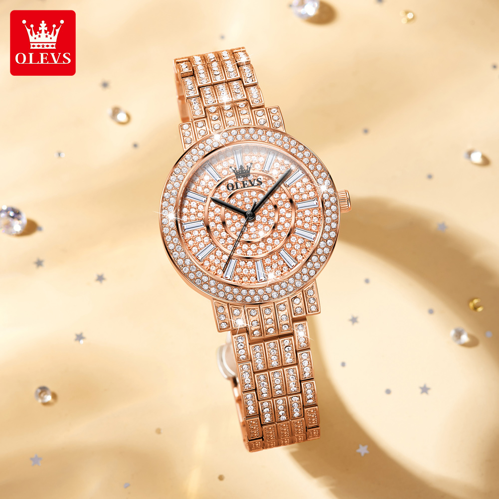 OLEVS 9904 Women Watchs Origin - مراجعة Watch Bezel Insert وسعره