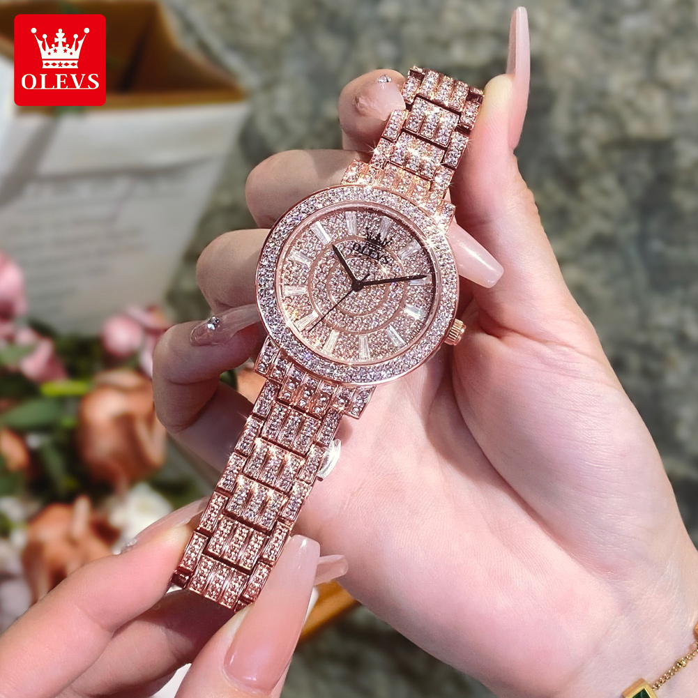 OLEVS 9904 Women Watchs Origin - مراجعة Watch Bezel Insert وسعره