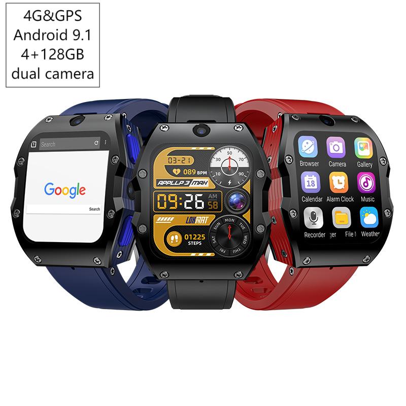 4G Android Smartwatch 4+128GB  - مراجعة Smartwatch I Watches وسعره