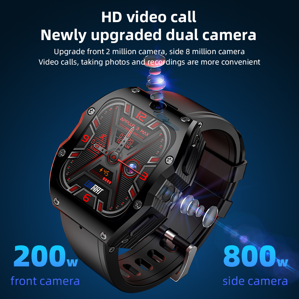 4G Android Smartwatch 4+128GB  - مراجعة Smartwatch I Watches وسعره