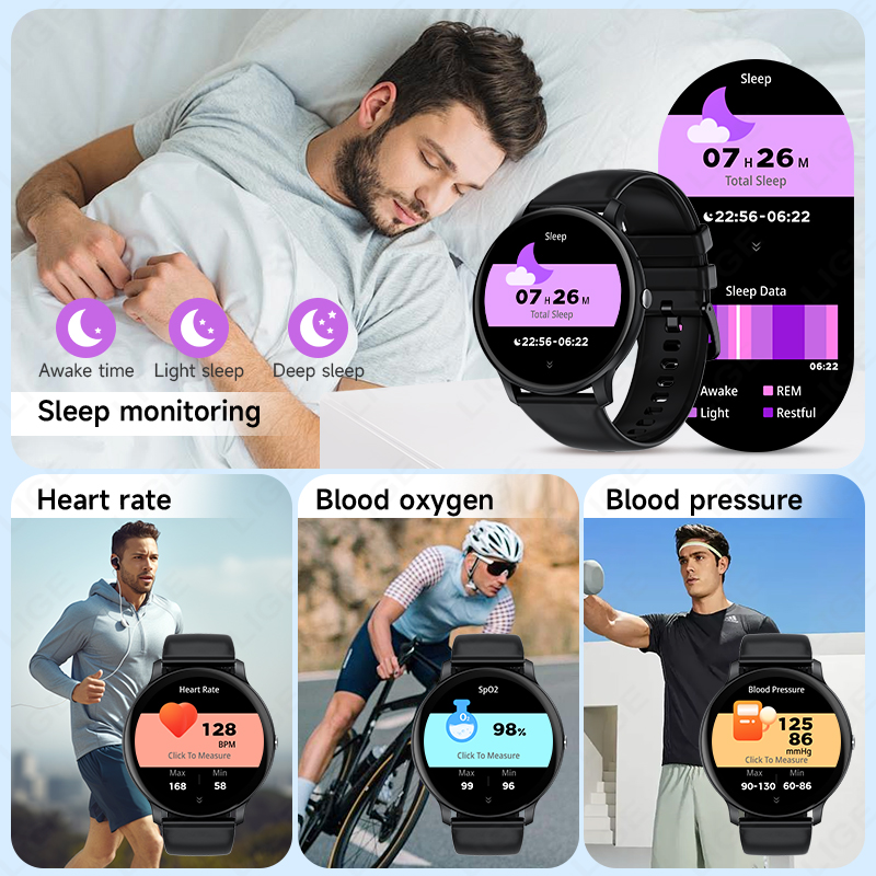 LIGE Bluetooth Call Women Smar - مراجعة Smartwatch Latest Watches For Women وسعره