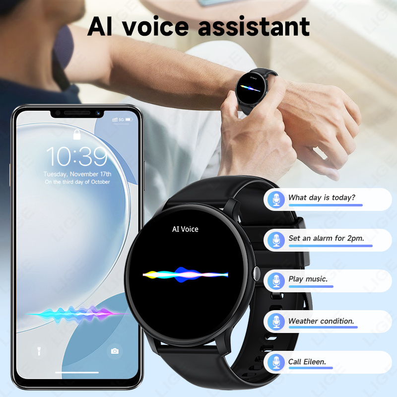 LIGE Bluetooth Call Women Smar - مراجعة Smartwatch Latest Watches For Women وسعره
