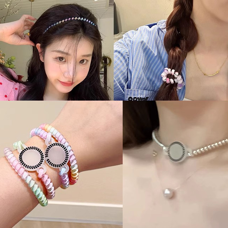 Elastic Fashion Telephone Line - مراجعة Silicone Sport Band وسعره