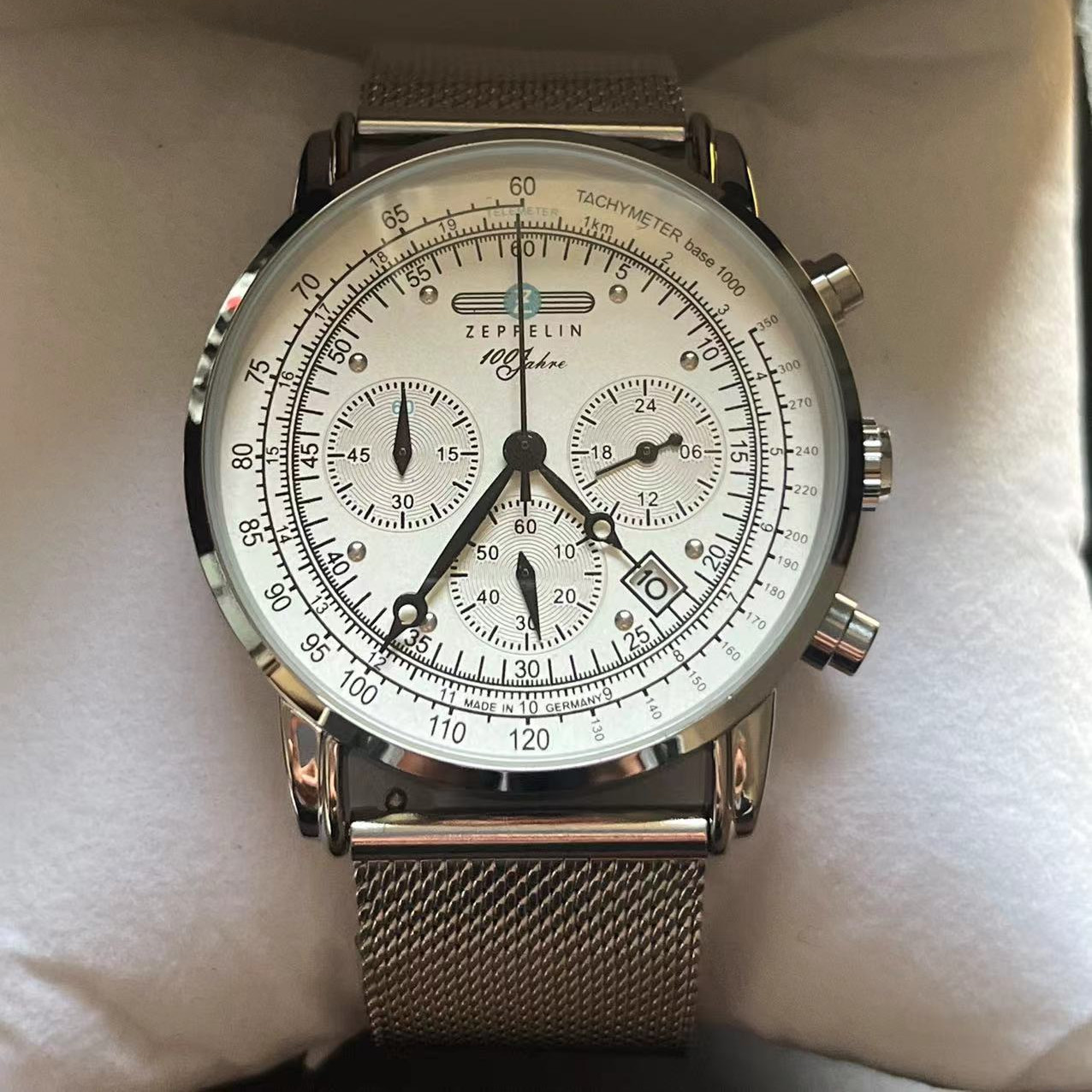 New Classic Men's Watch Three  - مراجعة Mesh Stainless Strap وسعره