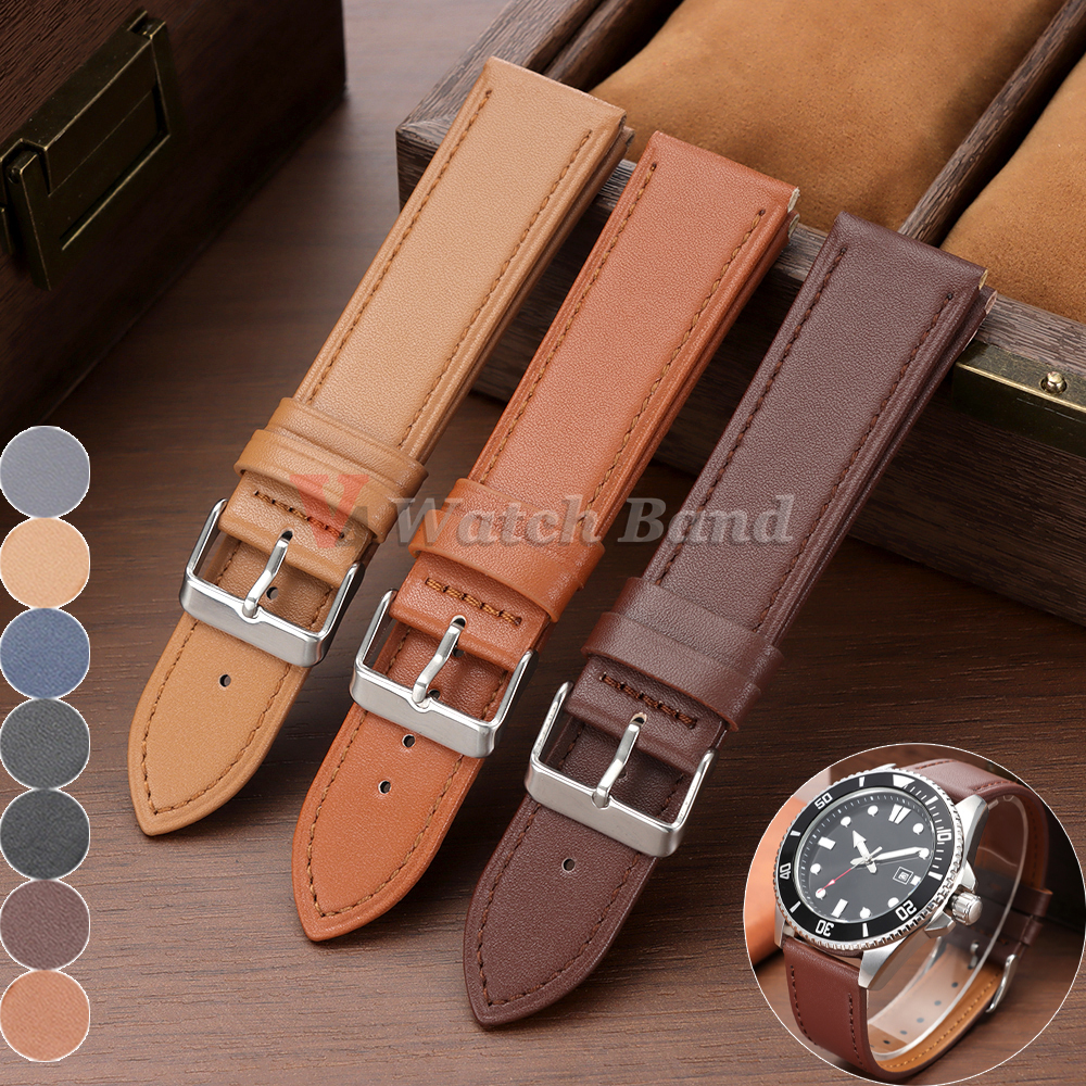 Vintage Brown Slim PU Leather  - مراجعة Smartwatch Vintage Watches For Men وسعره