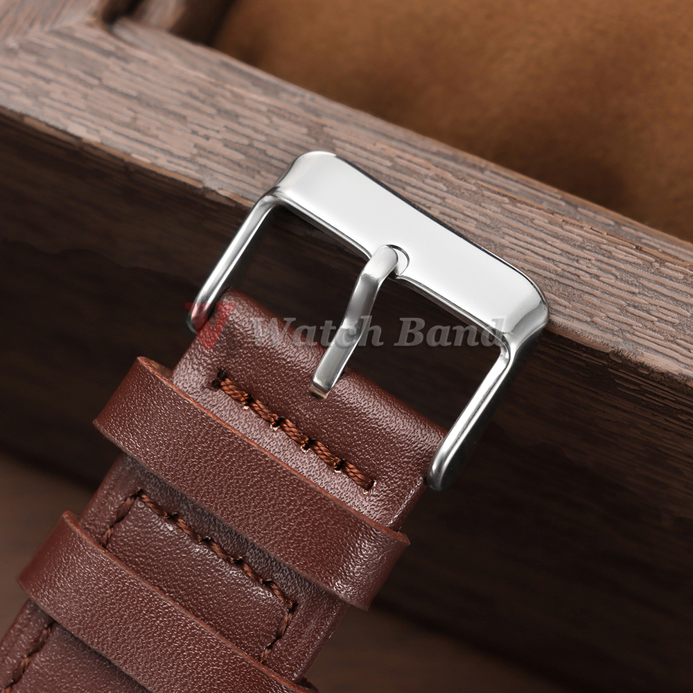 Vintage Brown Slim PU Leather  - مراجعة Smartwatch Vintage Watches For Men وسعره