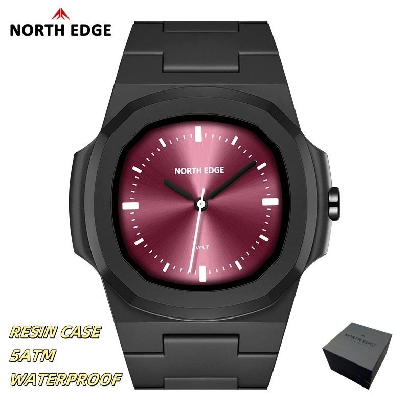 NORTH EDGE Watch for Man New V - مراجعة Waterproof Diving Watch وسعره