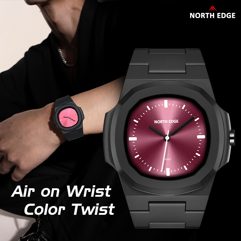 NORTH EDGE Watch for Man New V - مراجعة Waterproof Diving Watch وسعره