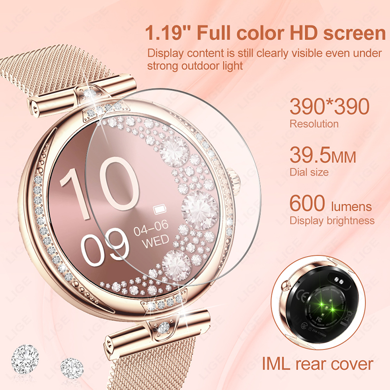 LIGE Fashion Woman Smartwatch  - مراجعة Smartwatch Latest Watches For Women وسعره