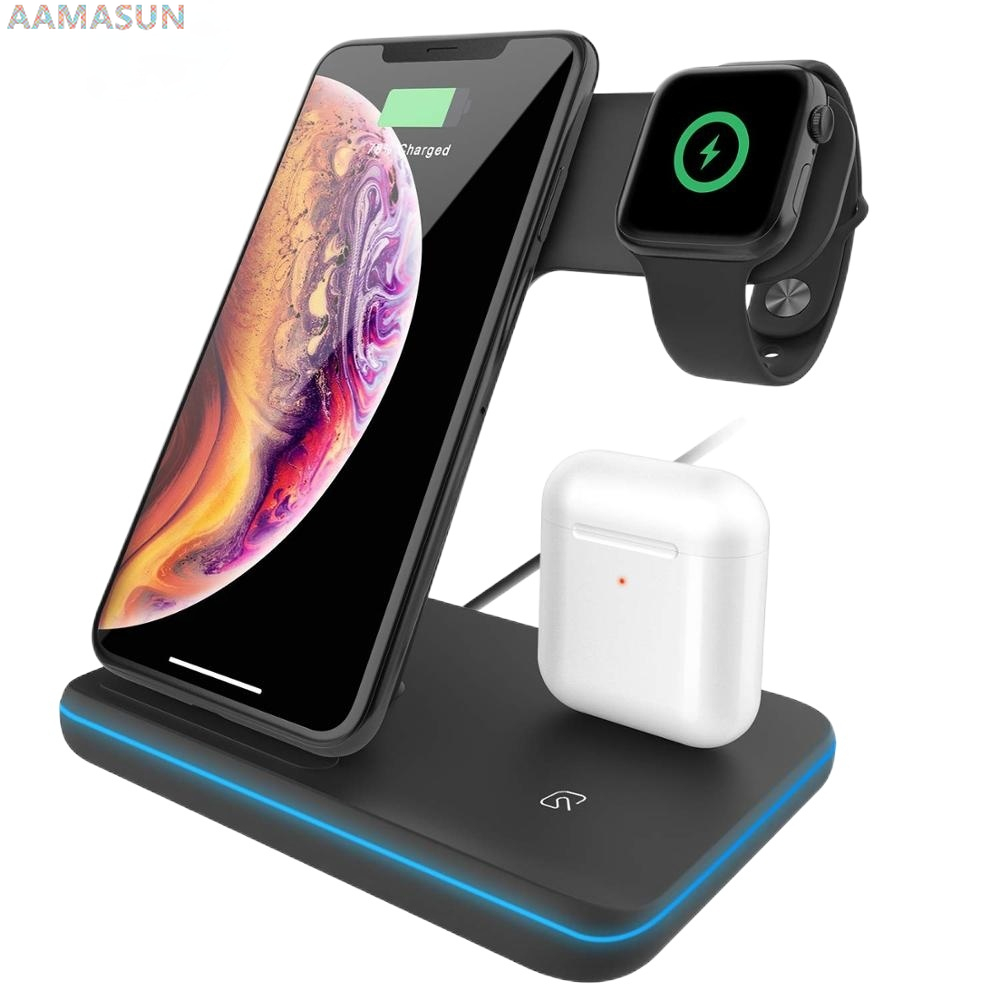 15W Fast Qi Wireless Charger S - مراجعة Watch Watch Xs وسعره