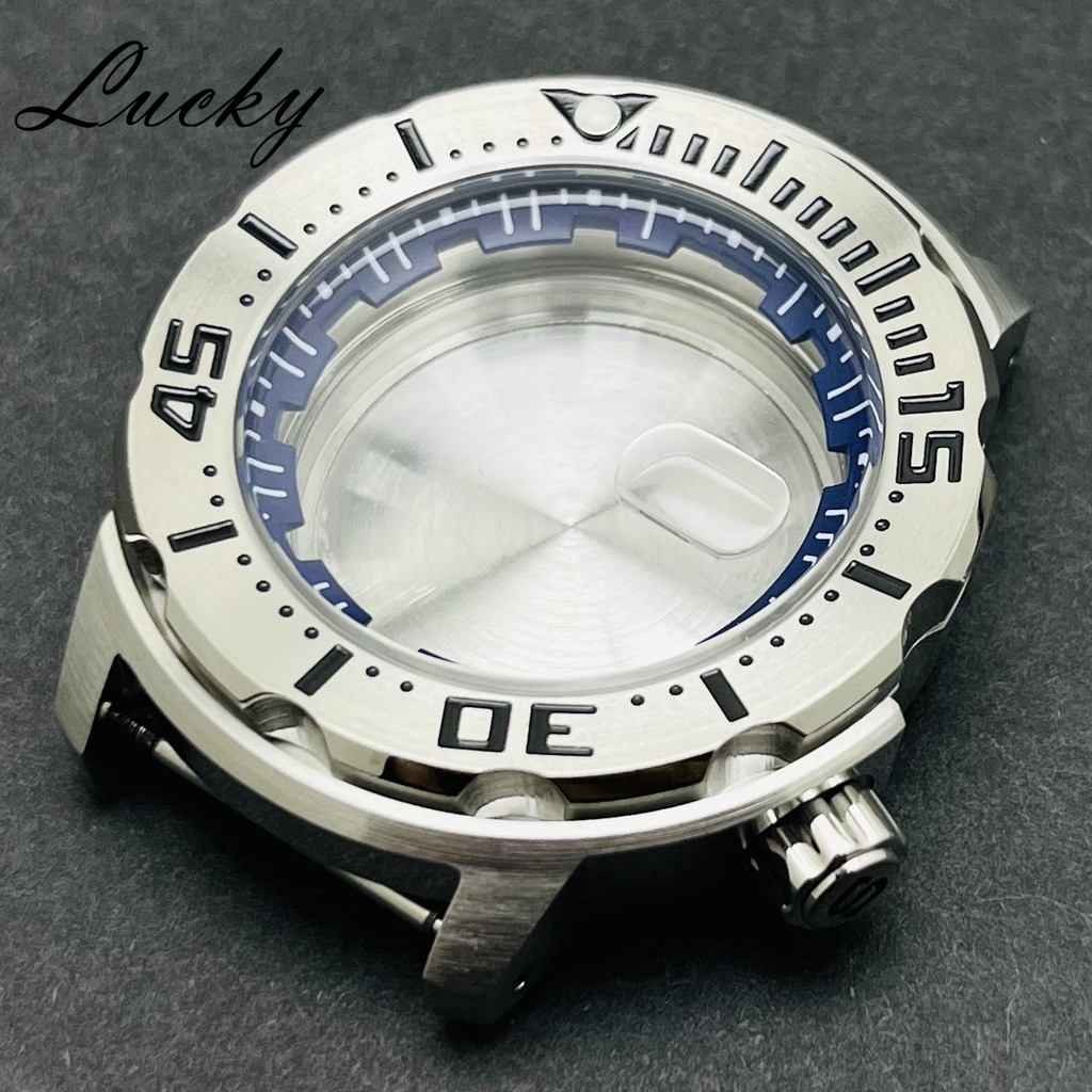 42.5mm Mod NH35 Monster Watch  - مراجعة Watch Crystal Replacement وسعره