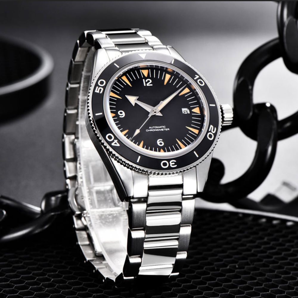 Custom Logo NH35 Movement Watc - مراجعة Watch Bezel Insert وسعره