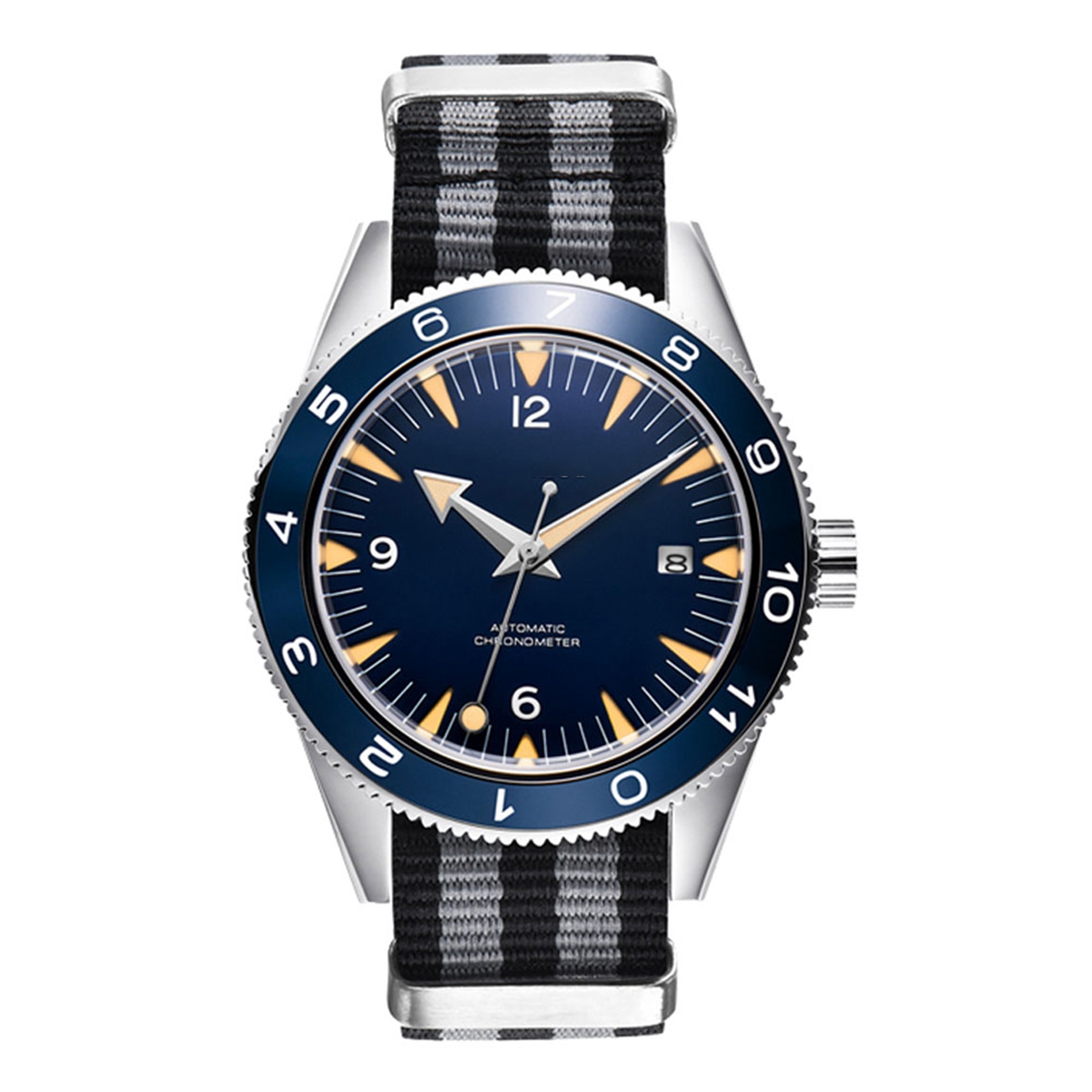 Custom Logo NH35 Movement Watc - مراجعة Watch Bezel Insert وسعره