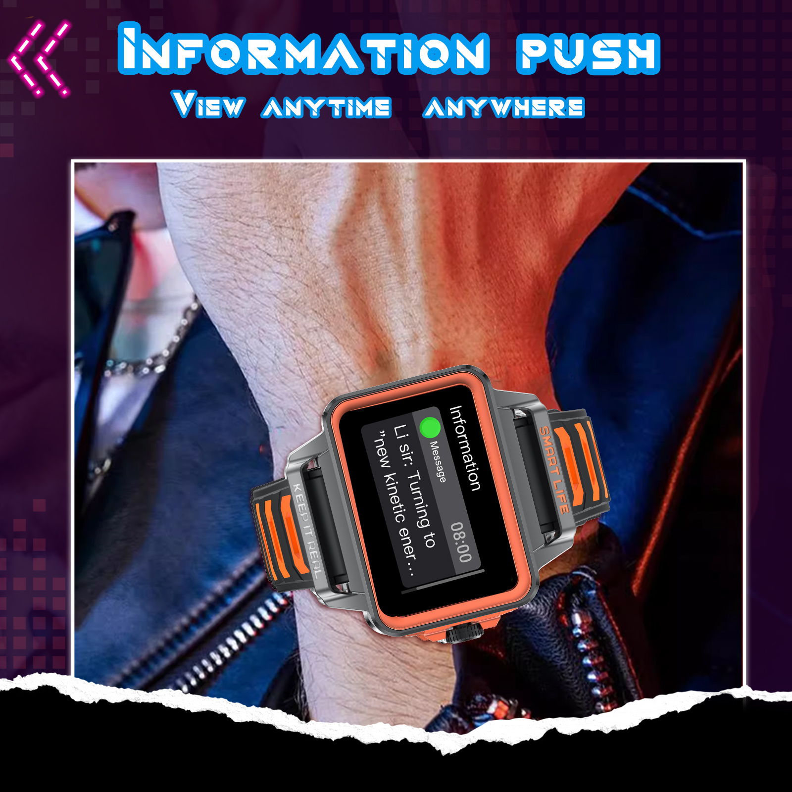 Smart watch, multi-sport mode, - مراجعة Smartwatch Watches Wallpaper وسعره