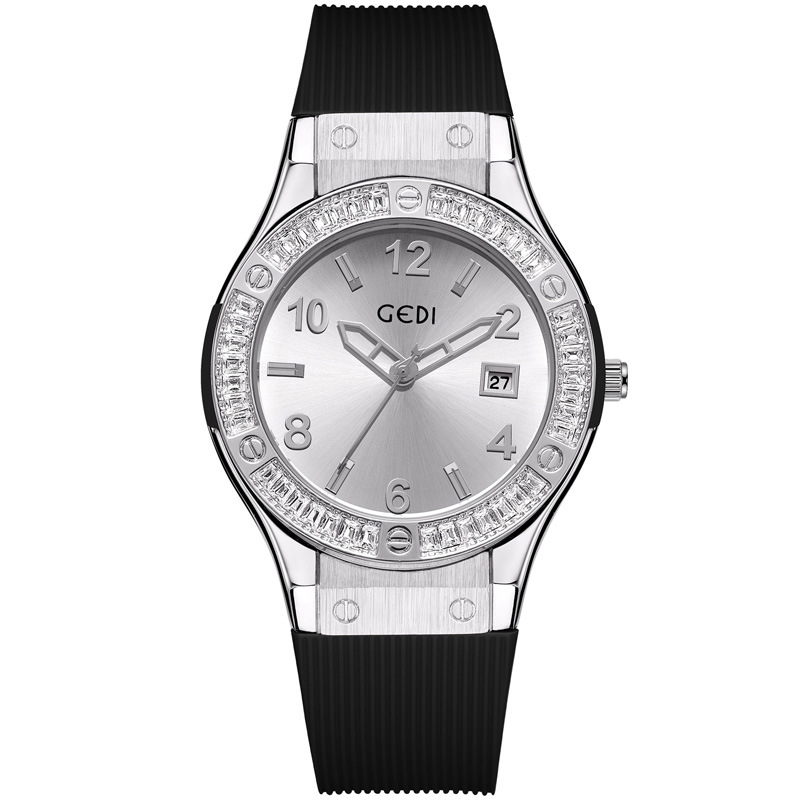 Fashion GEDI Light Luxury Diam - مراجعة Silicone Sport Band وسعره