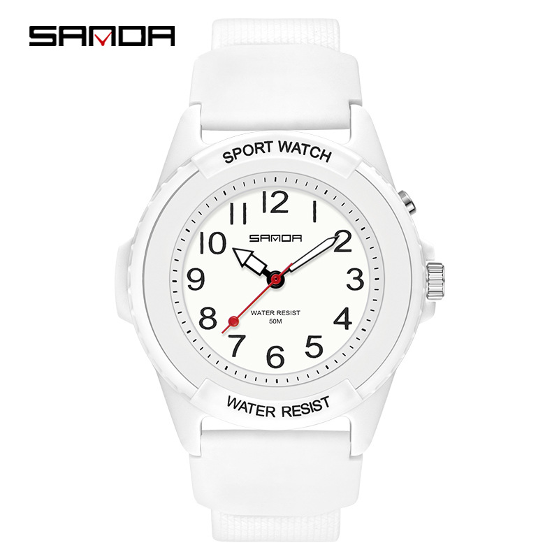 SANDA 6018 New Fashion Childre - مراجعة Waterproof Diving Watch وسعره