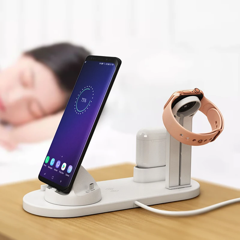 Wireless 3 in 1 Charger Holder - مراجعة Watch Watch Xs وسعره
