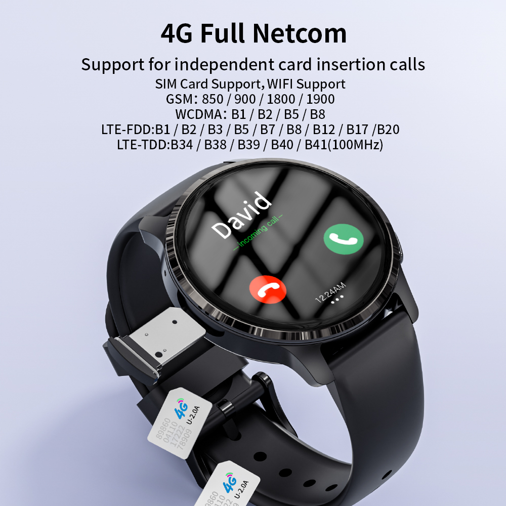 4G 5G Android Smart Watch with - مراجعة Smartwatch I Watches وسعره