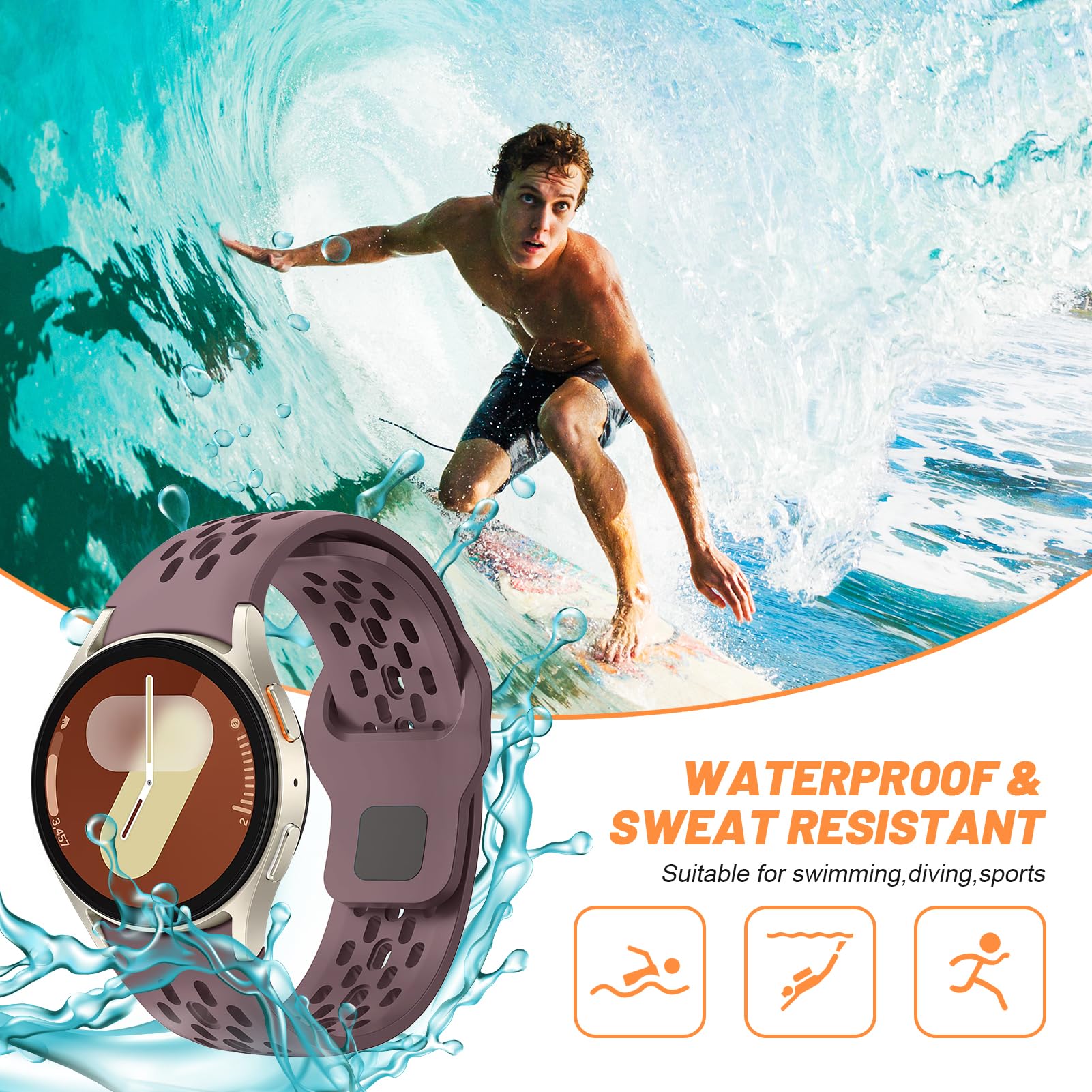 Strap for Samsung Galaxy Watch - مراجعة Smartwatch Samsung Watches For Women وسعره