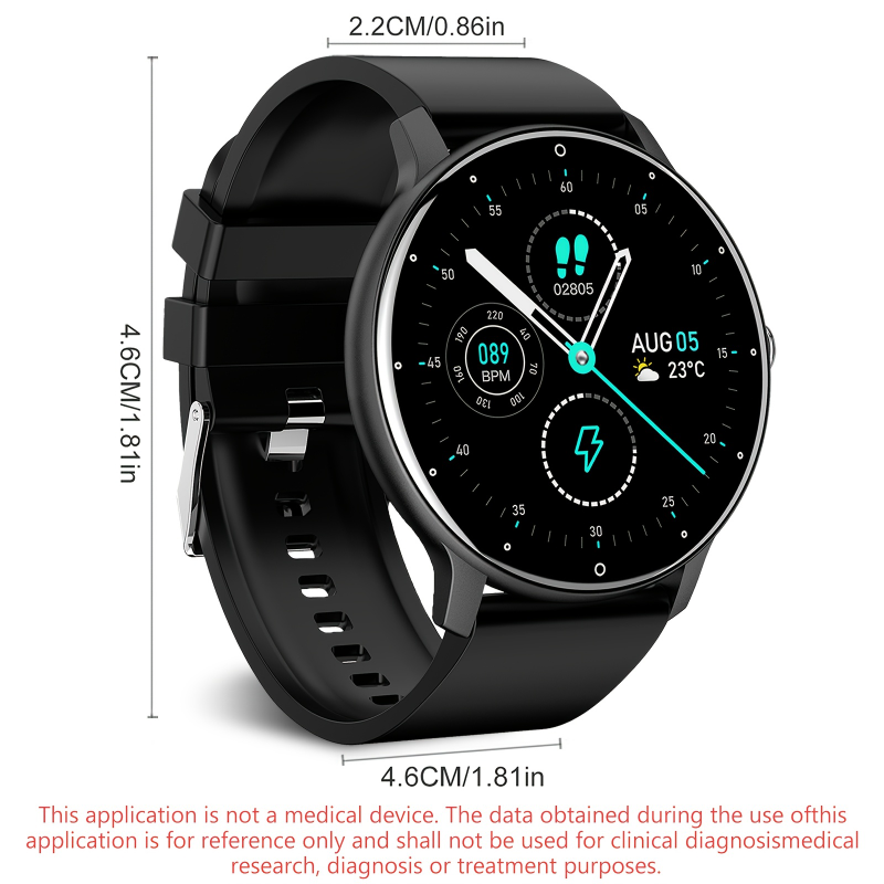 Multifunctional Full-touchscre - مراجعة Smartwatch Watches Wallpaper وسعره