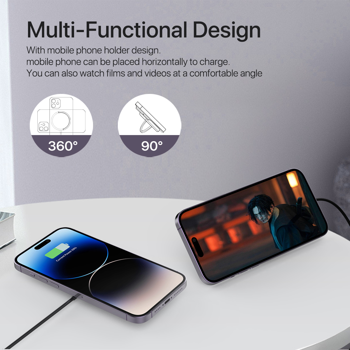 15w Maxsafe Wireless Pad Fast  - مراجعة Watch Watch Xs وسعره