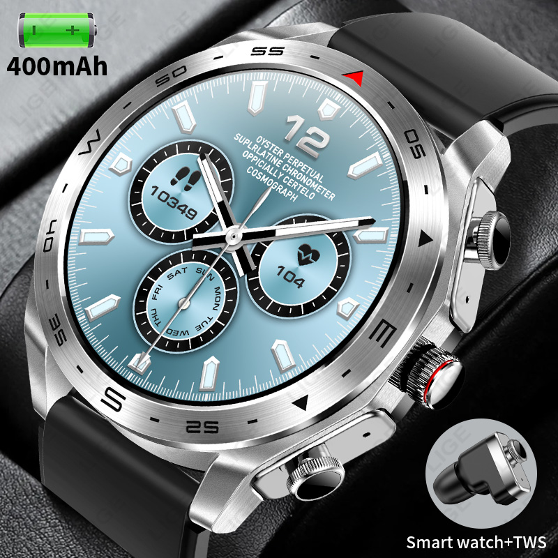 New Smart Watch TWS 2in1 with  - مراجعة Smartwatch Noise Watches For Men وسعره