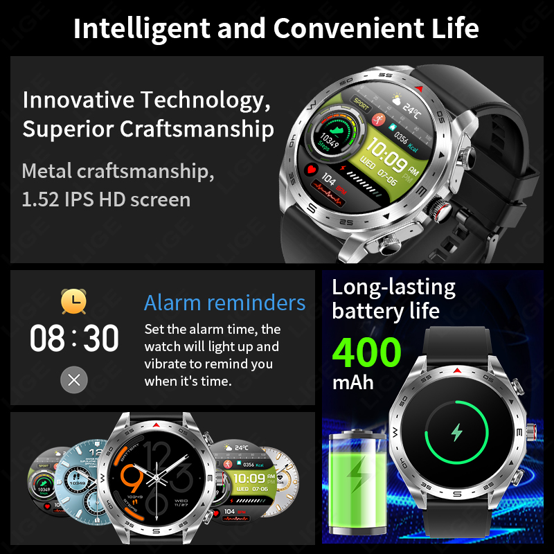 New Smart Watch TWS 2in1 with  - مراجعة Smartwatch Noise Watches For Men وسعره