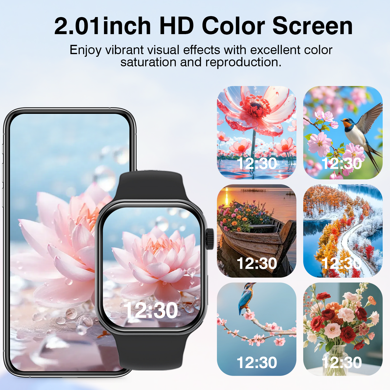 2026 New Smartwatch,2.01-inch  - مراجعة Smartwatch Watches Wallpaper وسعره