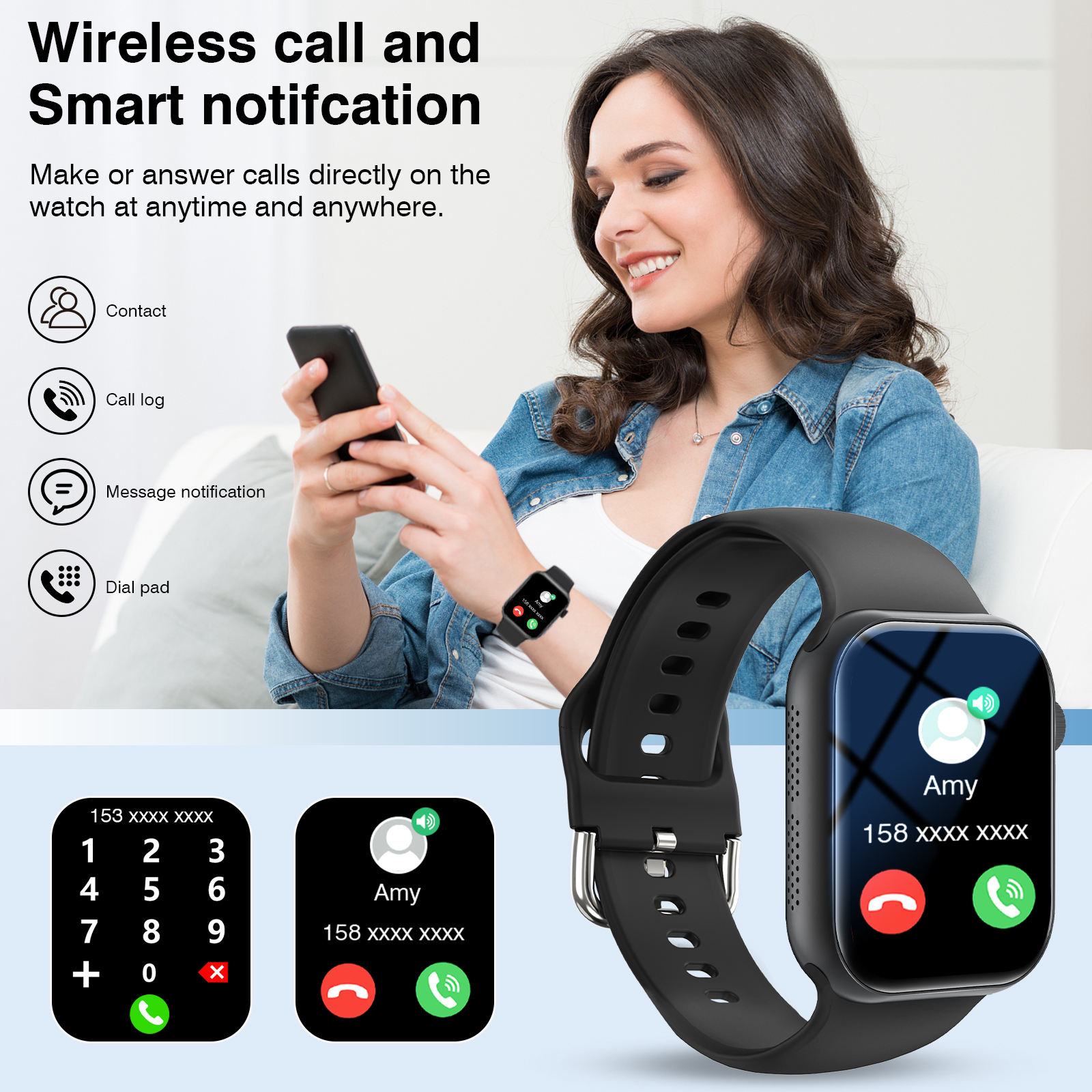 2026 New Smartwatch,2.01-inch  - مراجعة Smartwatch Watches Wallpaper وسعره