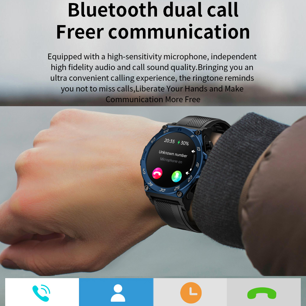 Clock 2 In 1 TWS Noise Reducti - مراجعة Smartwatch Noise Watches For Men وسعره