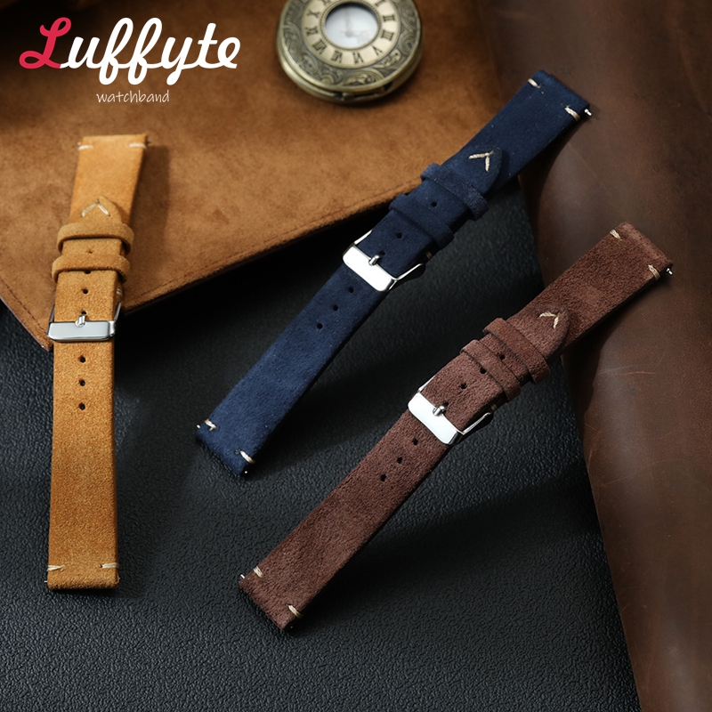Vintage Suede Leather Watch Ba - مراجعة Smartwatch Vintage Watches For Men وسعره