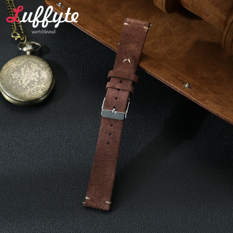 Vintage Suede Leather Watch Ba - مراجعة Smartwatch Vintage Watches For Men وسعره