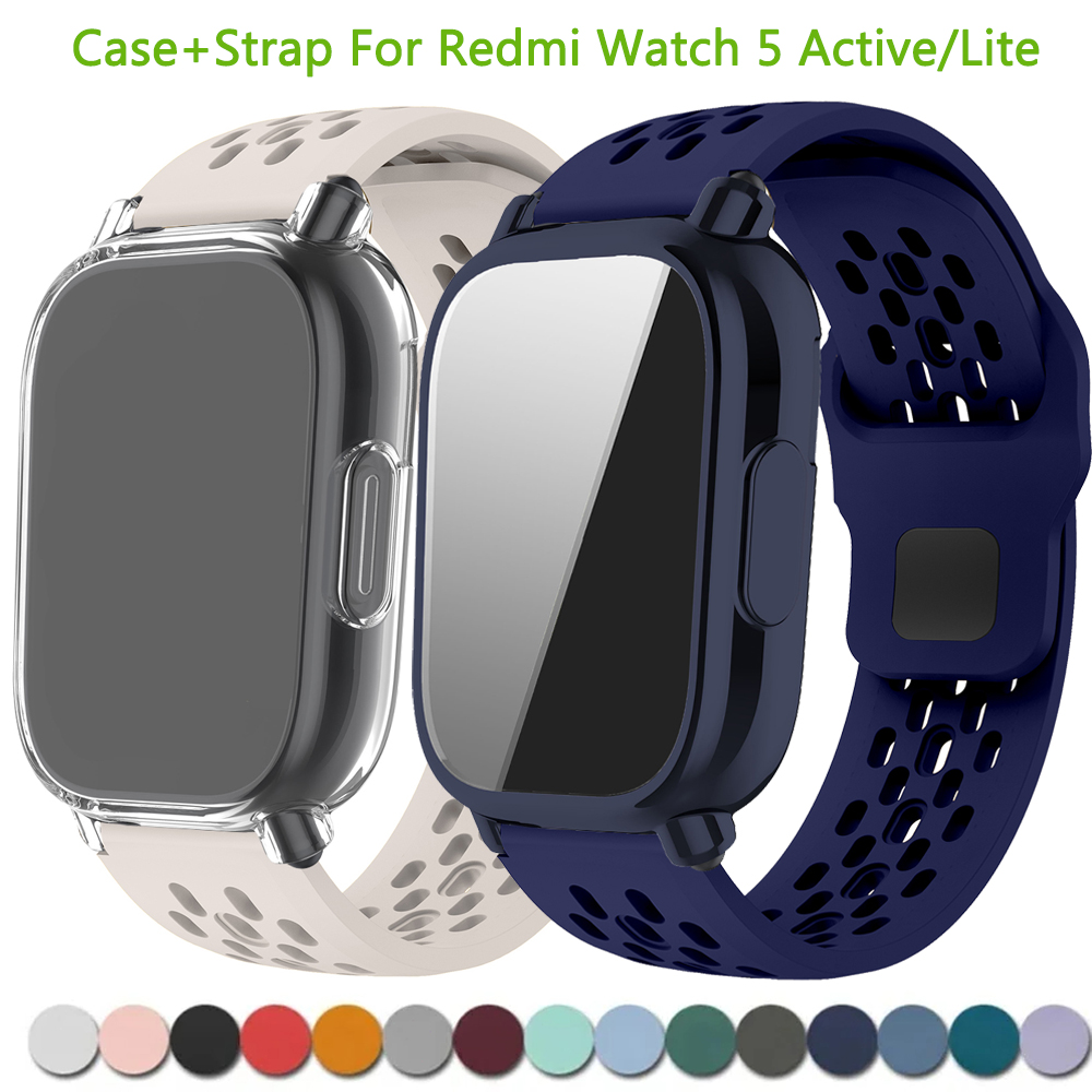 Case+Silicone Strap For Xiaomi - مراجعة Silicone Sport Band وسعره