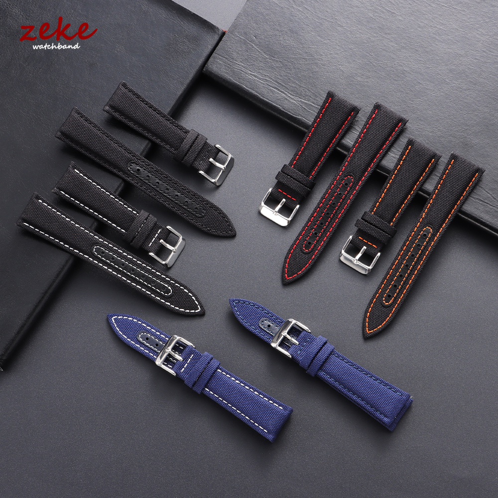 Sailcloth Watch Strap 20mm 22m - مراجعة Omega Watches Smartwatch وسعره