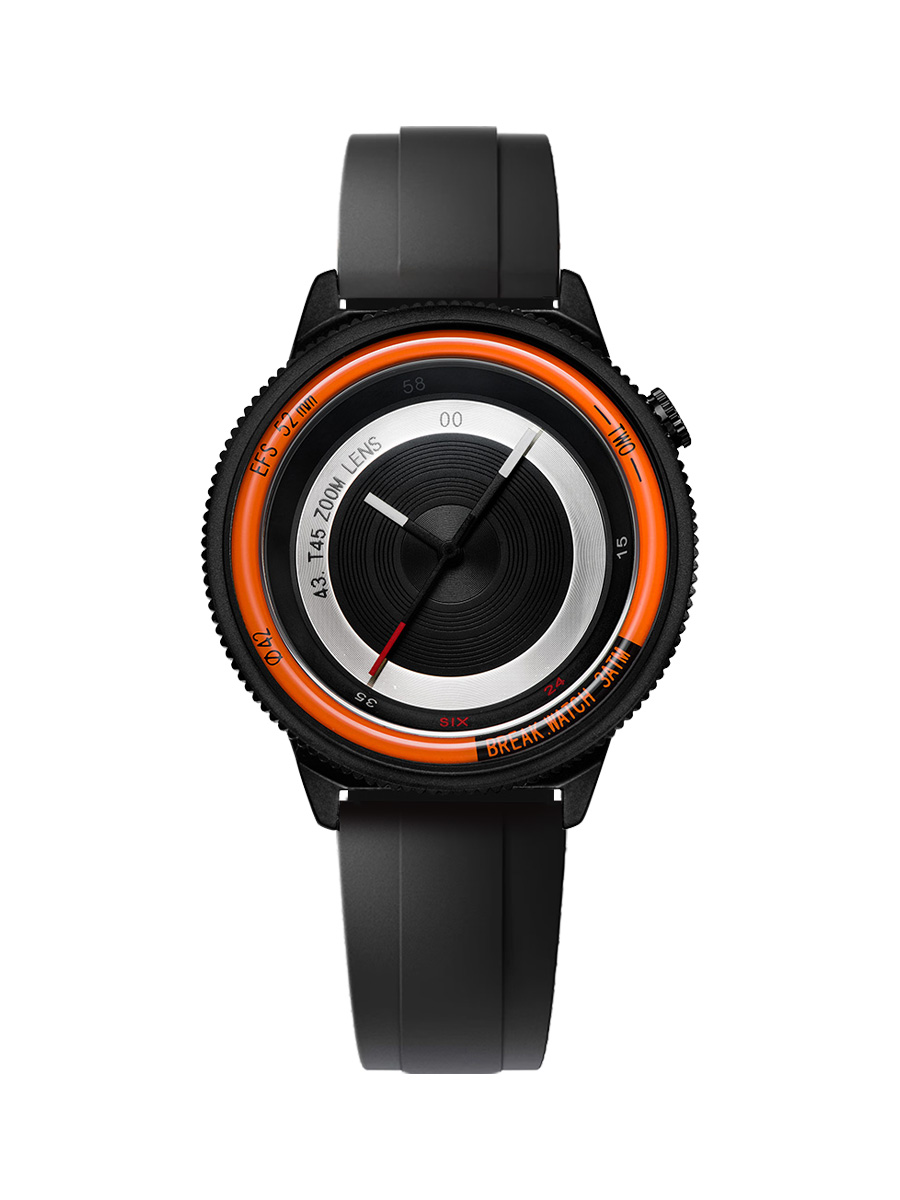 BREAK Black Camera Series Men  - مراجعة Silicone Sport Band وسعره